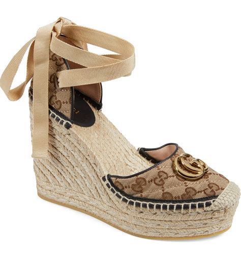 gucci wedges shoes